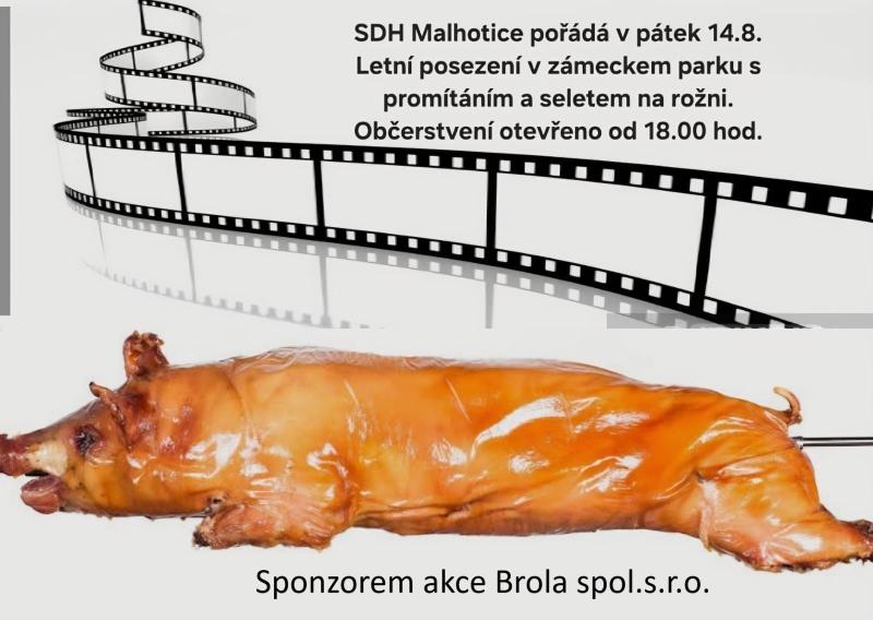 Letní posezení s promítáním